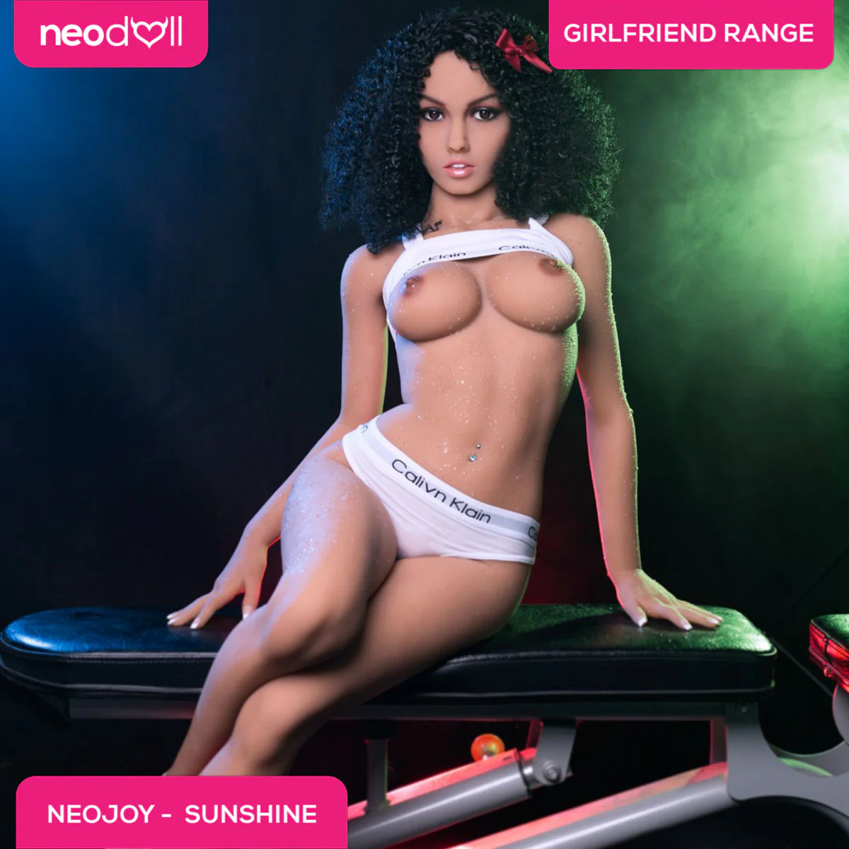 Neodoll Girlfriend Sunshine - Realistische Sexpuppe - Gel Brust - 158cm - Gebräunt - Image 16