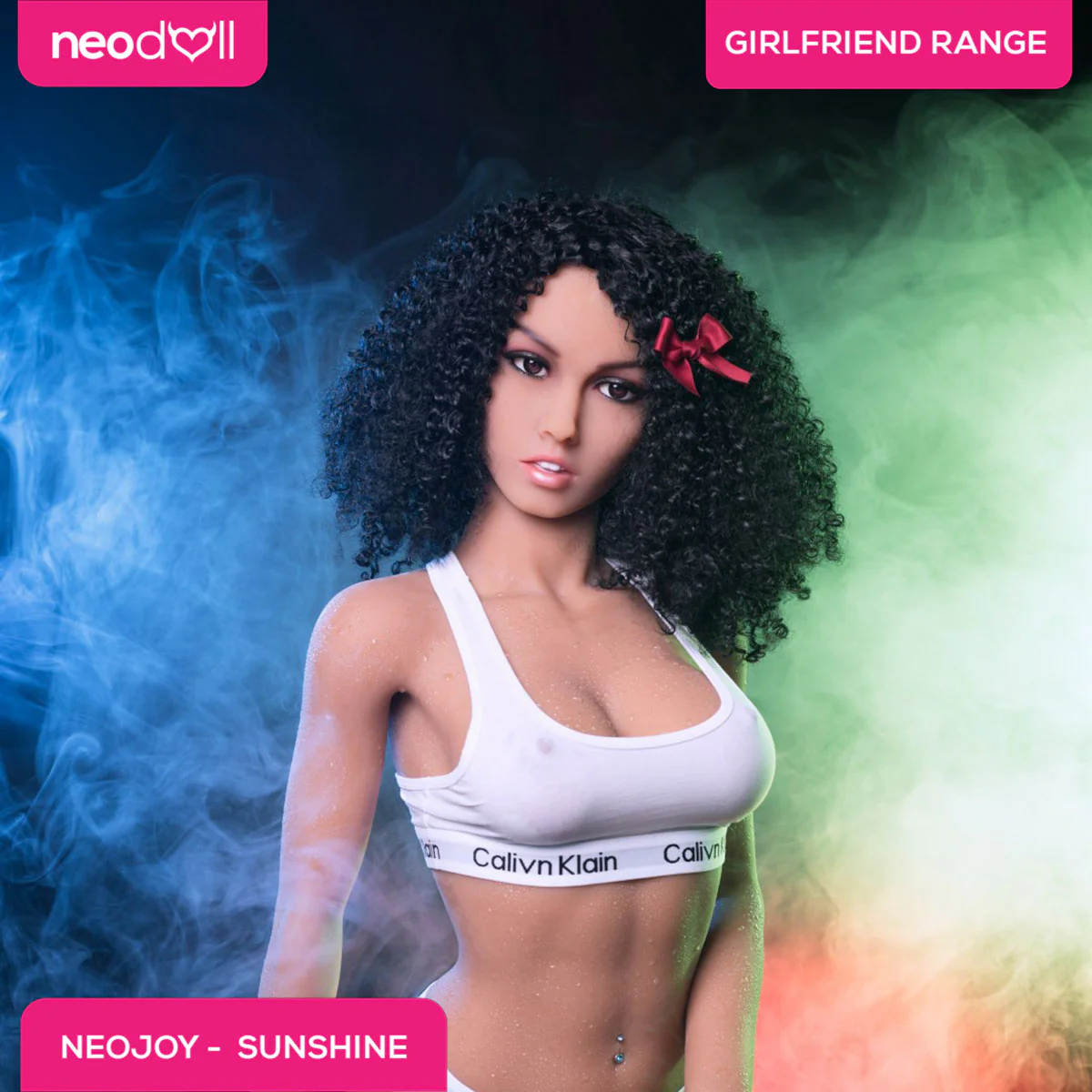 Neodoll Girlfriend Sunshine - Realistische Sexpuppe - Gel Brust - 158cm - Gebräunt - Image 21