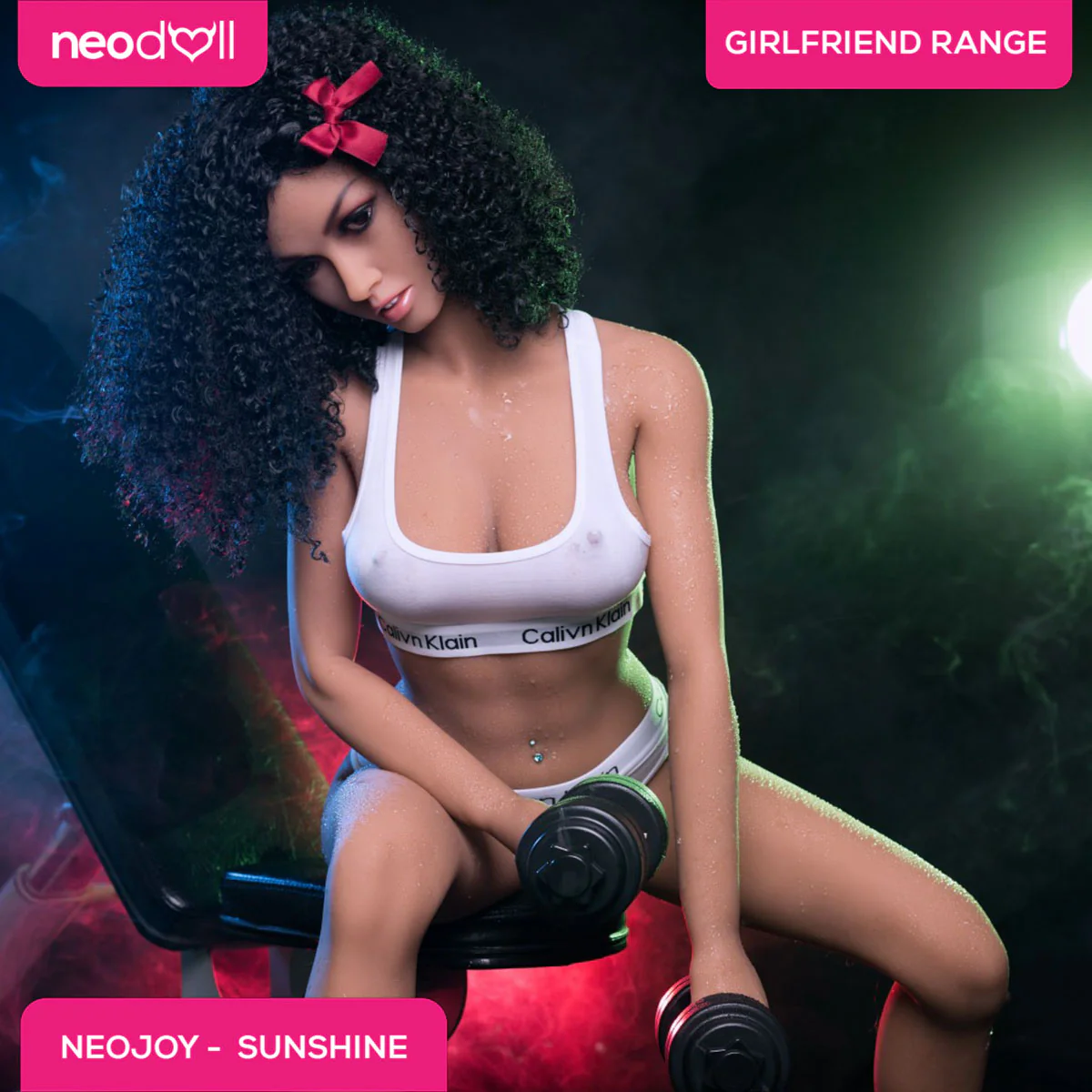 Neodoll Girlfriend Sunshine - Realistische Sexpuppe - Gel Brust - 158cm - Gebräunt - Image 6