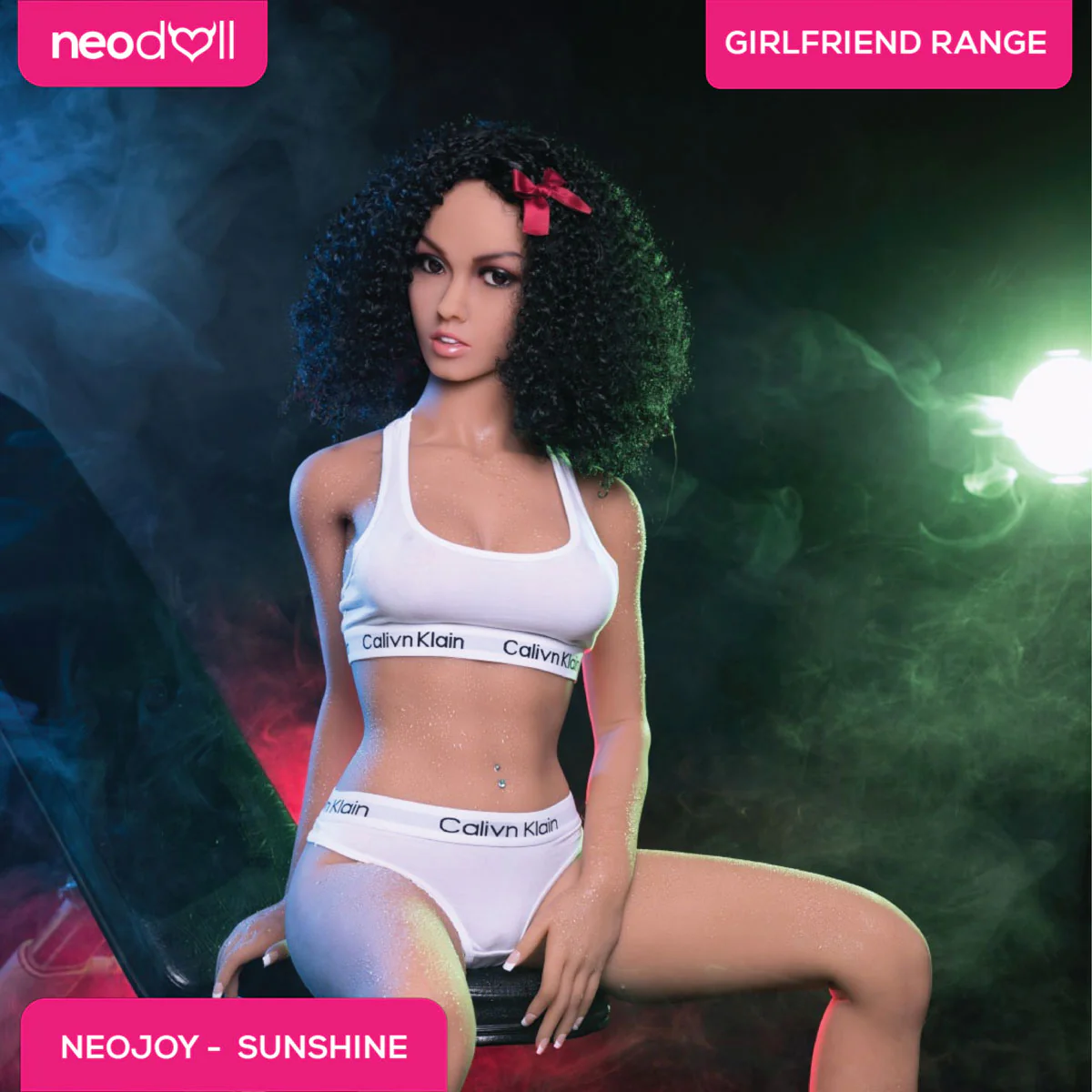 Neodoll Girlfriend Sunshine - Realistische Sexpuppe - Gel Brust - 158cm - Gebräunt - Image 7